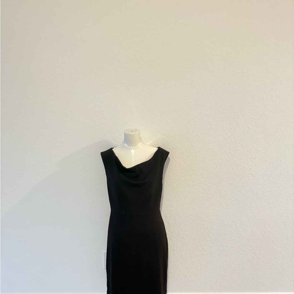 Ann Taylor Black Strapless Dress